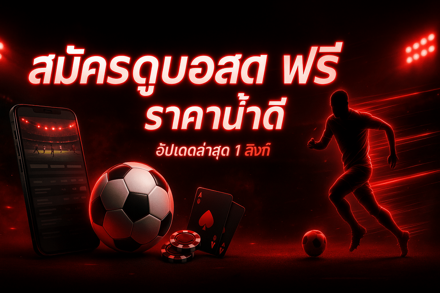 สมัครดูบอลสด ฟรี