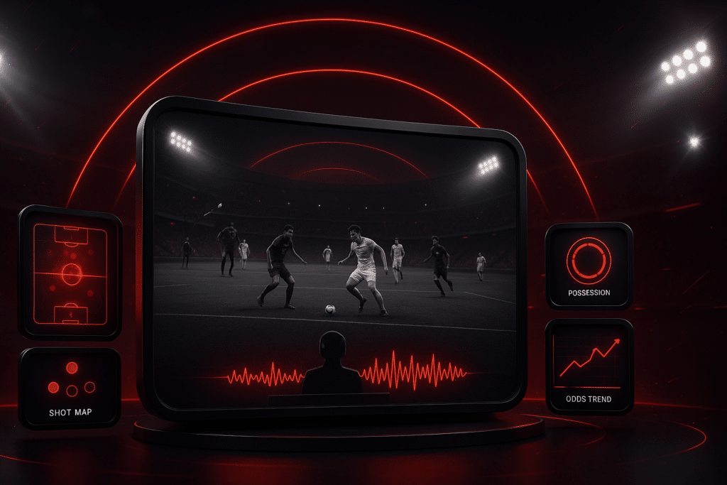 จุดเด่นสตรีมพากย์ไทย + สถิติเรียลไทม์ ช่วยอ่านเกม